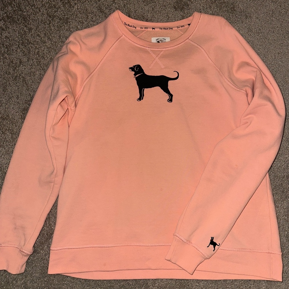 Women’s Black Dog Crewneck